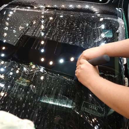 BMW 420d 전면윈드쉴드ppf 운전 시야 방해없이 보호하기 / 김포시 장기동