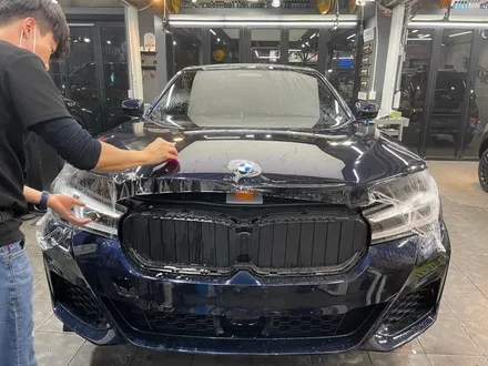 BMW 5시리즈 실내부터 도장면 데미지 걱정? 한방에 해결하기! / 서울 광진구 중곡동