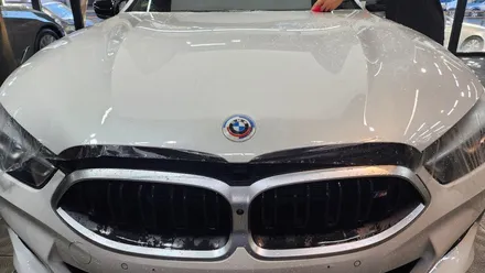 BMW M850i 그란쿠페, 50주년 엠블렘 장착과 저황변 내구성에 강한 리코쉴드PPF 시공기! / 서울 광진구 중곡동