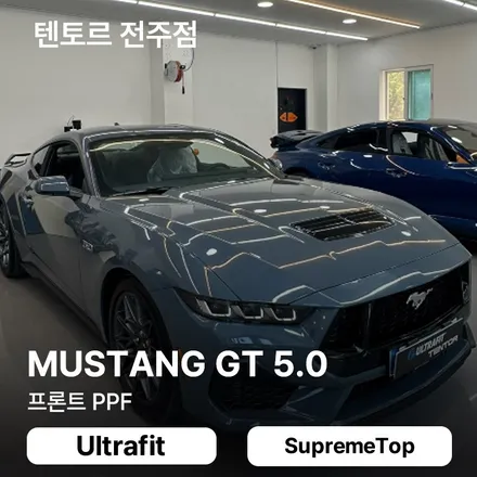 머스탱GT 5.0 출고후 전주ppf 시공이 필요한 이유는 / 전주, 광주, 김제