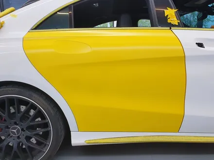 시공 한달만에 재방문!? 벤츠 AMG A45 에이버리 사틴옐로우 [전주랩핑] / 전주, 광주, 김제