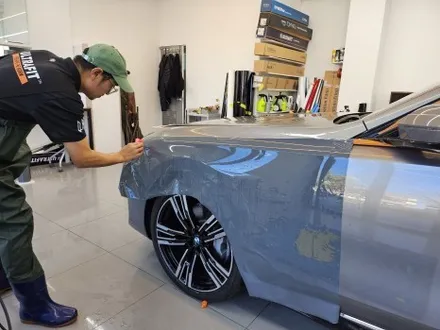 전주 bmw i7 듀오톤,이젠 컬러ppf로 시공해보세요(실내PPF) / 전주, 광주, 김제