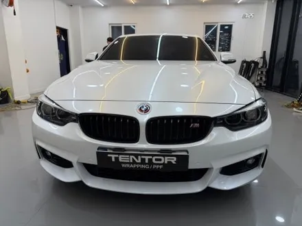 bmw 420d 전주랩핑 화이트펄로 변신 완료 / 전주, 광주, 김제