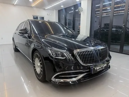 전주전체랩핑 벤츠s650 마이바흐 피아노블랙으로 품격있게 / 전주, 광주, 김제