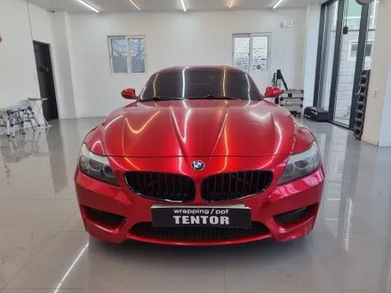 BMW Z4, 시원한 실크 블루 컬러 랩핑하고 휴가갑니다 / 전주, 광주, 김제