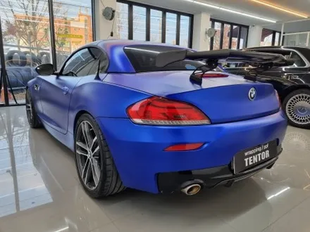 BMW Z4, 시원한 실크 블루 컬러 랩핑하고 휴가갑니다 / 전주, 광주, 김제
