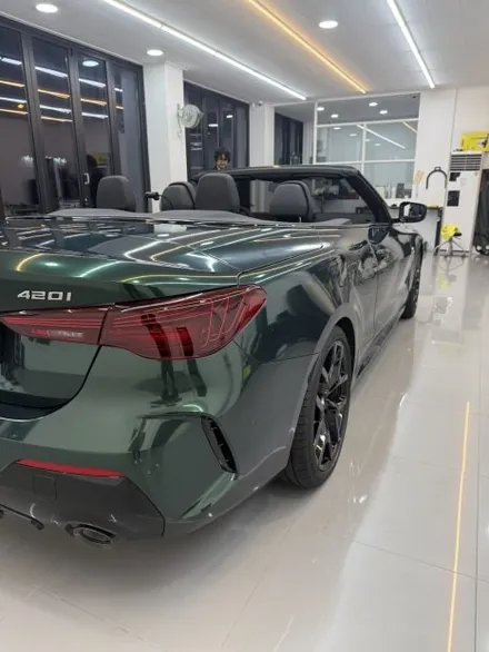 전주랩핑추천 BMW 420i 비닐프로그 고트그린 후기 / 전주, 광주, 김제