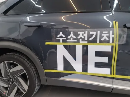 전주광고랩핑 수소전기차 넥쏘 / 전주, 광주, 김제
