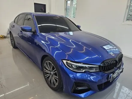 전주차량랩핑 bmw 320i 비닐프로그 높은 광도로 / 전주, 광주, 김제