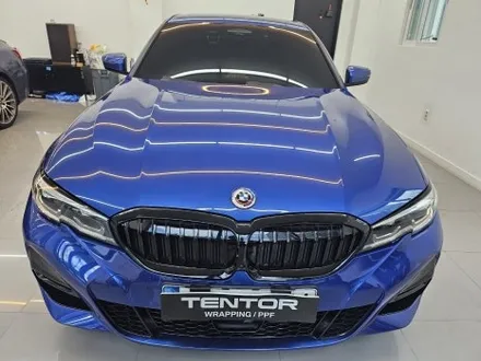 전주차량랩핑 bmw 320i 비닐프로그 높은 광도로 / 전주, 광주, 김제
