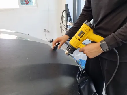 전주랩핑 렉서스 GS450H 검정 반무광에서 보랏빛이도는 검정유광으로!(에이버리 미스터리블랙) / 전주, 광주, 김제
