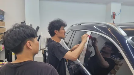 벤츠 gls600 MayBach, Front PPF / 전주, 광주, 김제