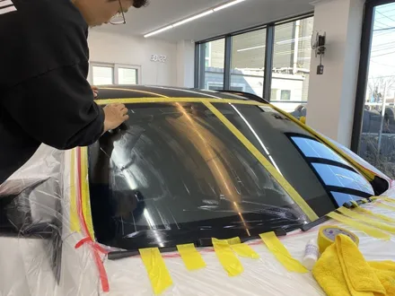 비엠 깔끔한 맛! 전주랩핑 BMW X6 BLACK & WHITE 전체랩핑, 크롬죽이기 / 전주, 광주, 김제