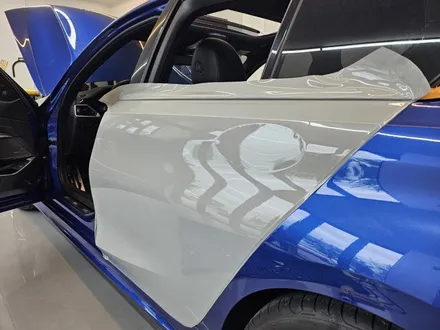 전주차량랩핑 bmw 320i 비닐프로그 높은 광도로 / 전주, 광주, 김제