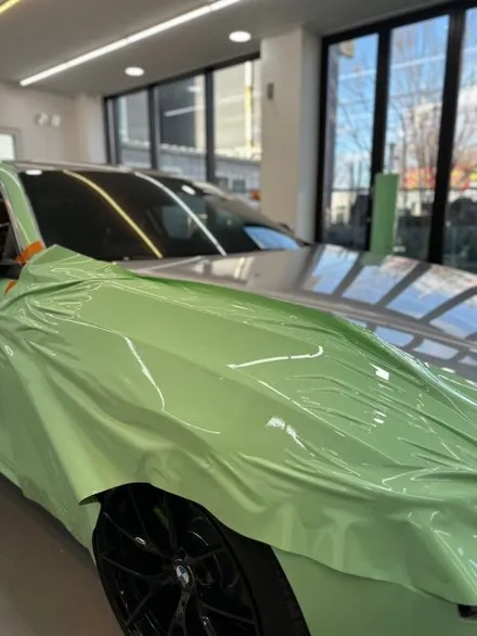 전주랩핑 bmw 420d 재시공 말끔하게 하는 과정은 / 전주, 광주, 김제