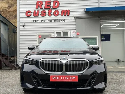 강릉 글라스틴트 레이니블루 BMW 520I 썬팅 PPF 시공 / 강릉시 유산동
