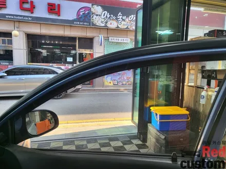 강릉 뉴모닝 썬팅 재시공 후기 / 강릉시 유산동