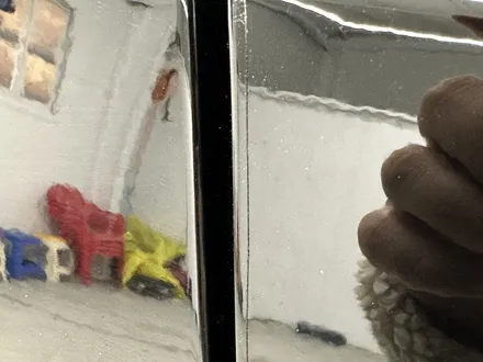 강릉썬팅 싼타페 MX5 블랙잉크 레이니블루 시공 / 강릉시 유산동