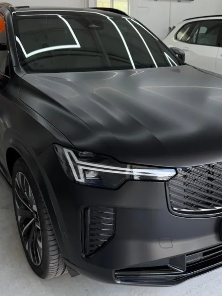 [강릉 PPF] 볼보 XC90 오닉스 블랙 전체 PPF 시공으로 완성한 무광 블랙 / 강릉시 유산동
