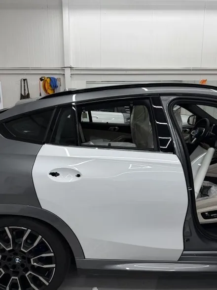 강릉 BMW X6 화이트, 울트론 컬러슈트 전체 PPF 시공 / 강릉시 유산동
