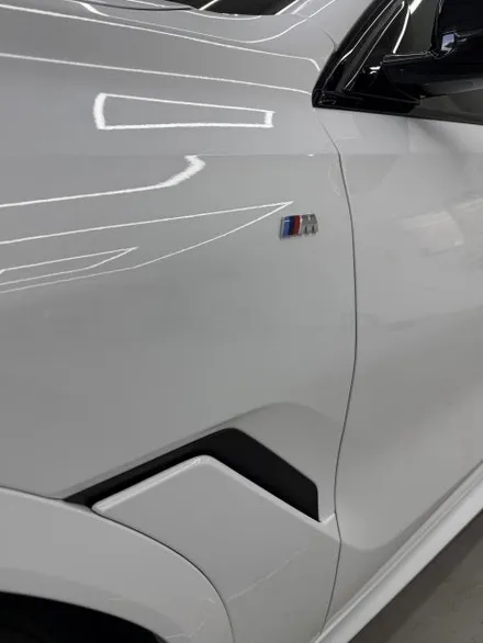 강릉 BMW X6 화이트, 울트론 컬러슈트 전체 PPF 시공 / 강릉시 유산동