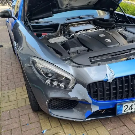 일산랩핑 벤츠 AMG GT 탈바꿈시켜버리기 / 파주시 문발동