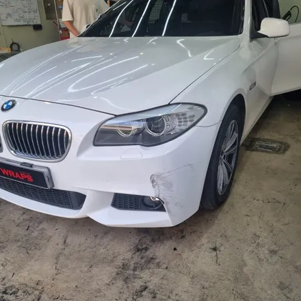김포랩핑 진짜 잘하는곳 더블유랩스 BMW재시공기 / 파주시 문발동