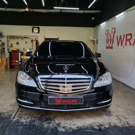 김포랩핑샵 더블유랩스 벤츠 s600 w221 투톤 시공 / 파주시 문발동