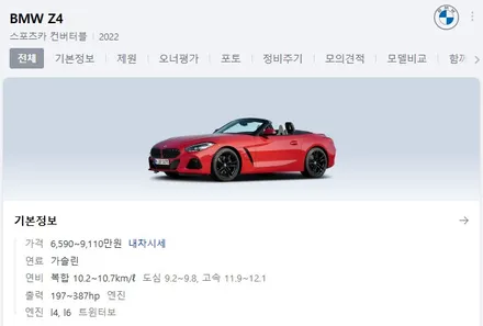파주랩핑 더블유랩스의 BMWZ4 전체랩핑 / 파주시 문발동