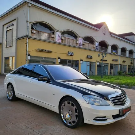 김포랩핑샵 더블유랩스 벤츠 s600 w221 투톤 시공 / 파주시 문발동