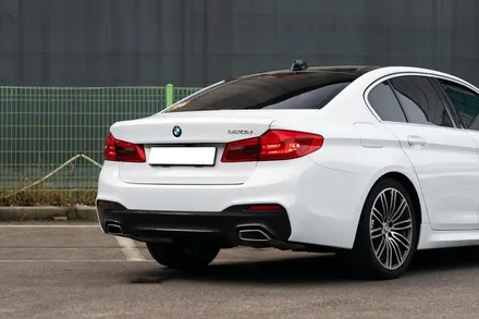 [W랩스] 파주랩핑,일산랩핑,김포랩핑은 W랩스!! BMW 520D전체랩핑 3M2080 골드스파클링화이트로 산뜻하게! / 파주시 문발동