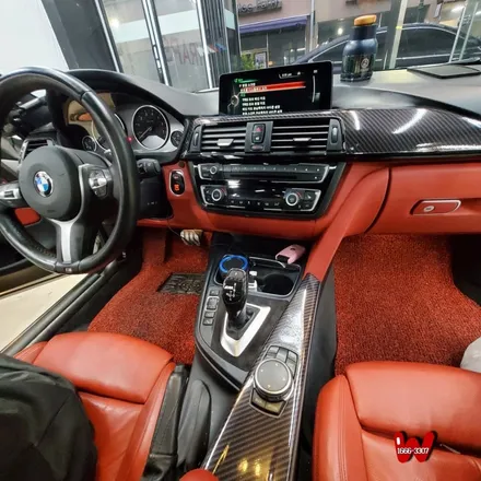 시선을 사로잡는 유니크한 전체랩핑 BMW428i 에이버리 다크그린펄 파주랩핑 / 파주시 문발동