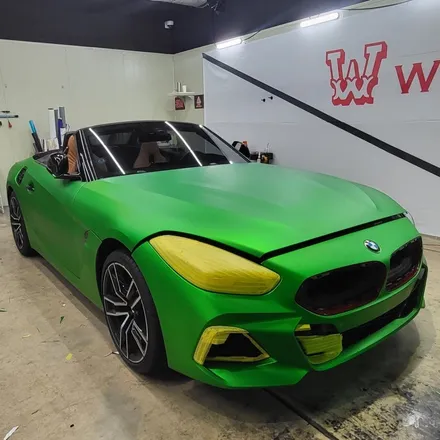 파주랩핑 더블유랩스의 BMWZ4 전체랩핑 / 파주시 문발동