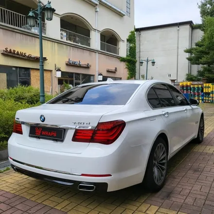 일산랩핑 더블유랩스 bmw740d 전체랩핑 작업 / 파주시 문발동