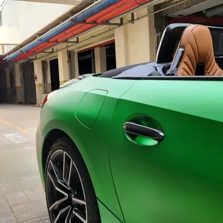 파주랩핑 더블유랩스의 BMWZ4 전체랩핑 / 파주시 문발동