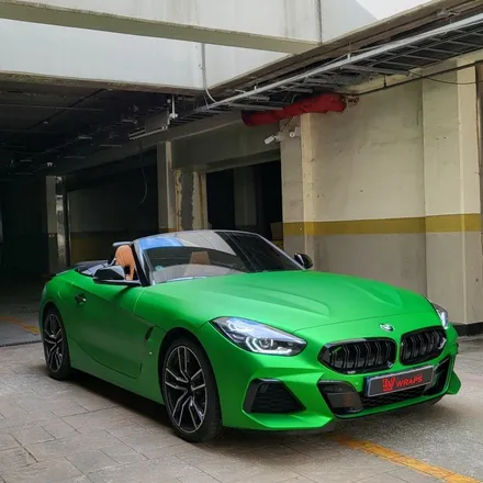 파주랩핑 더블유랩스의 BMWZ4 전체랩핑 / 파주시 문발동