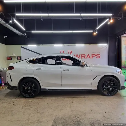 파주랩핑 더블유랩스 BMW X6 전체시공 / 파주시 문발동
