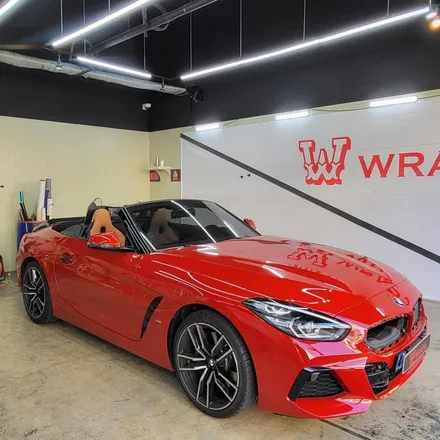 파주랩핑 더블유랩스의 BMWZ4 전체랩핑 / 파주시 문발동