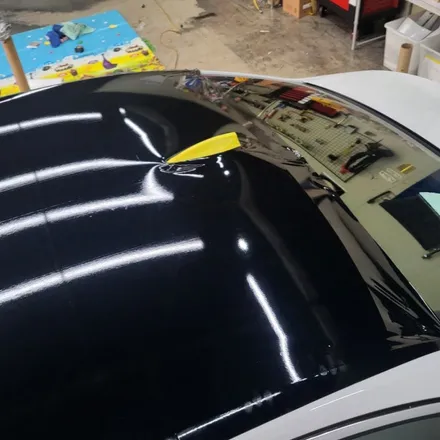 [인천랩핑] BMW 330i 루프스킨 시공작업 / 파주시 문발동