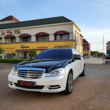 김포랩핑샵 더블유랩스 벤츠 s600 w221 투톤 시공 / 파주시 문발동