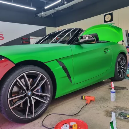 파주랩핑 더블유랩스의 BMWZ4 전체랩핑 / 파주시 문발동