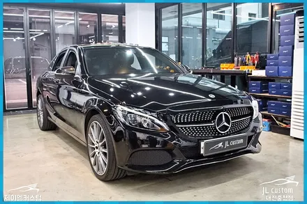 대전 벤츠 C클래스 C200d 3d 전동트위터 시공 / 대전 서구, 세종, 청주, 천안