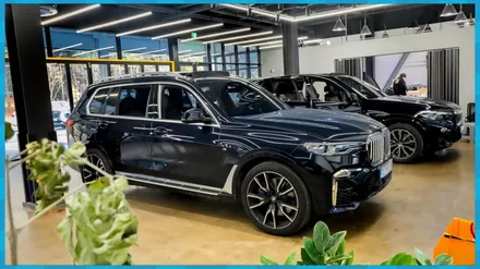 대전 BMW X7 30D  그만의 실내 엠비언트스피커.  음질은 덤 / 대전 서구, 세종, 청주, 천안