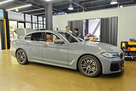BMW통풍시트 5시리즈라면 필수옵션 시공후기 / 대전 서구, 세종, 청주, 천안