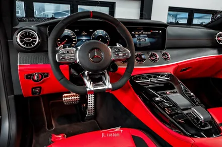 벤츠 AMG GT63 명성에 걸맞은 스티어링 휠 시공/ 제이엘커스텀대전 / 대전 서구, 세종, 청주, 천안