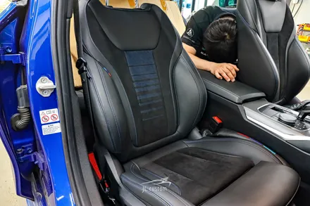 대전 BMW 3시리즈 320D 알칸타라 시트 그대로 통풍시트 시공! / 대전 서구, 세종, 청주, 천안