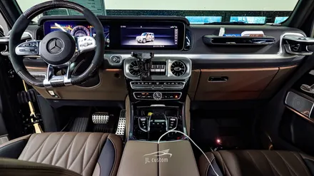 벤츠 지바겐 G63 amg 실내 풀 카본 파츠 / 송풍구 엠비언트 시공 / 대전 서구, 세종, 청주, 천안