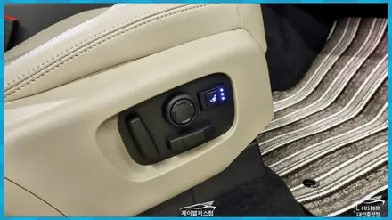 대전 랜드로버 디스커버리5 통풍시트 장착 마치 순정처럼!! / 대전 서구, 세종, 청주, 천안