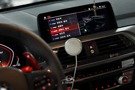 BMW X4 감성 매력 튜닝! 회오리 엠비언트 풀 커버 시공 / 대전 서구, 세종, 청주, 천안