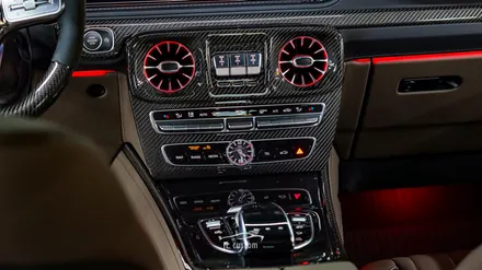 벤츠 지바겐 G63 amg 실내 풀 카본 파츠 / 송풍구 엠비언트 시공 / 대전 서구, 세종, 청주, 천안